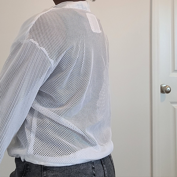 Mesh athletic jacket - Picture 3 of 4